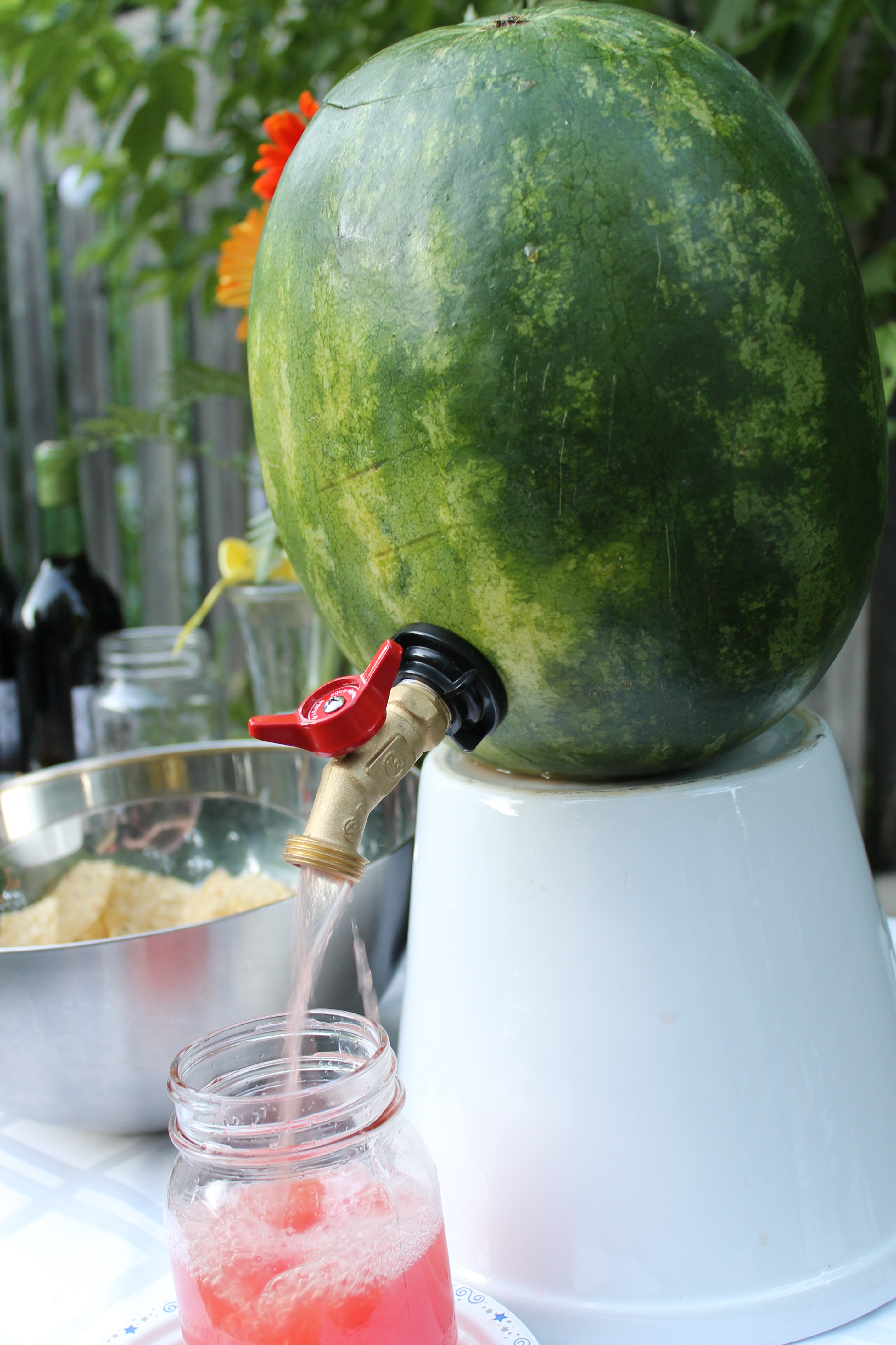 Tap a Watermelon! or How to Make a Watermelon Keg