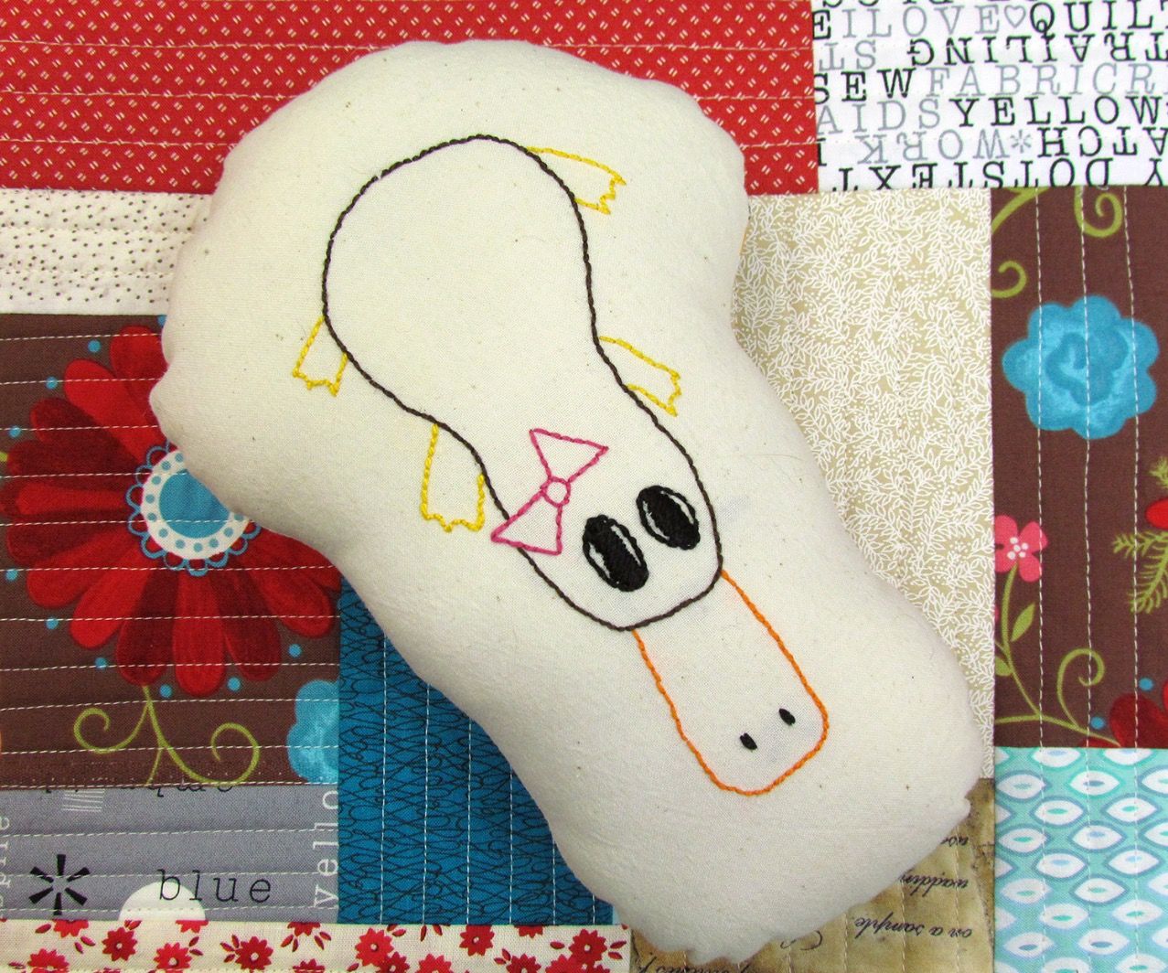 How to Create a Soft Toy From Embroidery