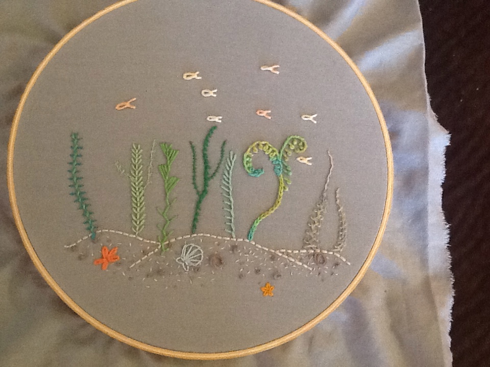 Embroider an Undersea Sampler