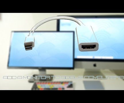 Apple IMac - How to Add a 2nd and 3rd Monitor - 4K Video 