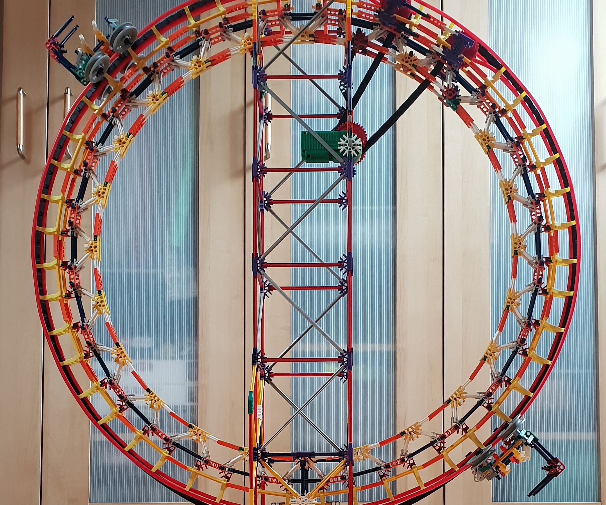 Rollercoaster Ring Lift, a Knex Ball Machine Lift