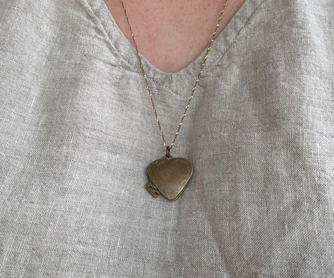 Heart Shaped Brass Locket From Scratch