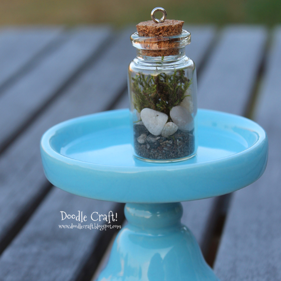 terrarium in a bottle sheet moss pebbles shells lucky charm plant necklace easy diy gift idea (2).JPG