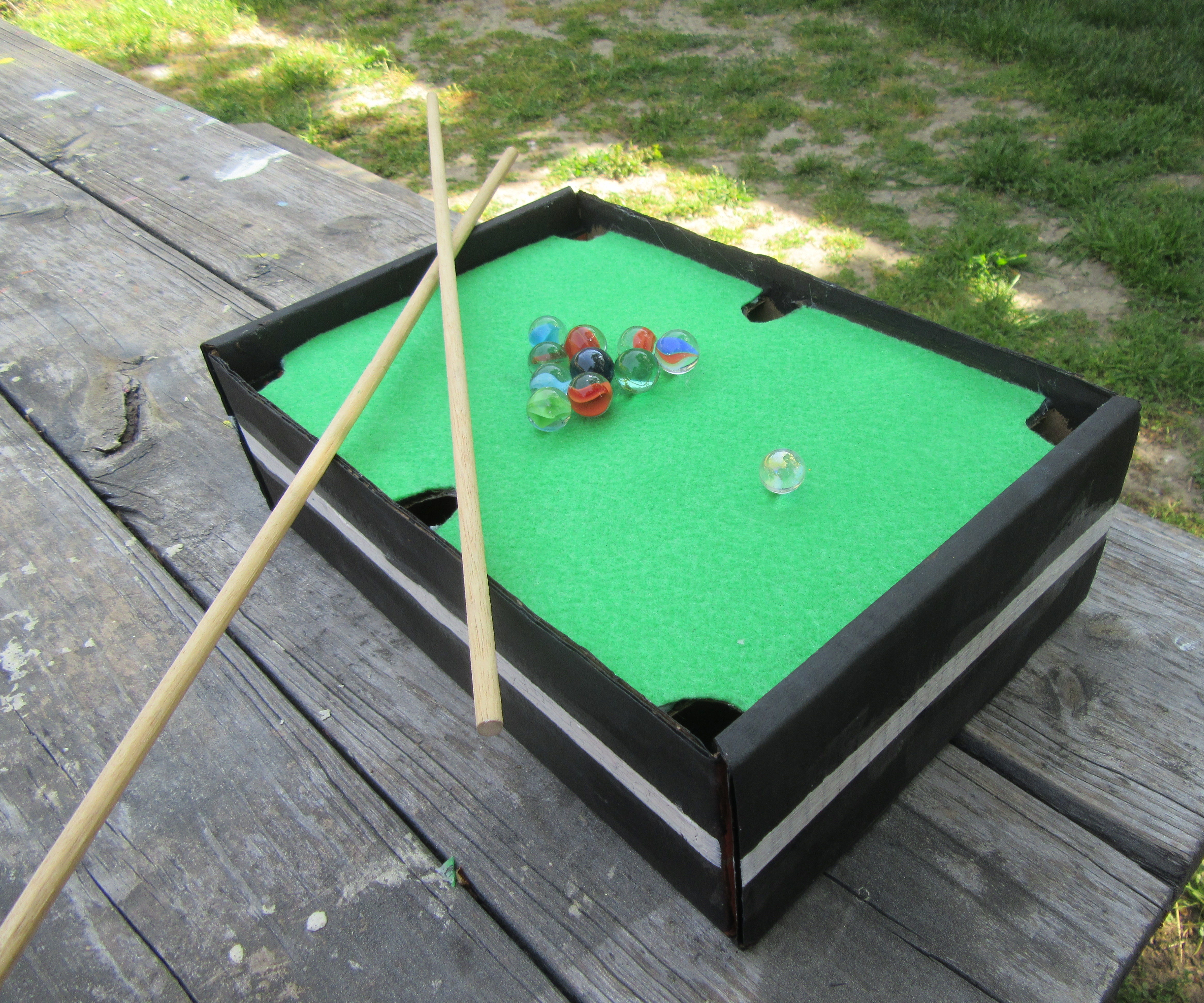 Mini Pool Table Top Game