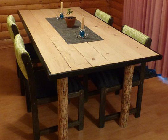 Tree Leg Dining Room Table