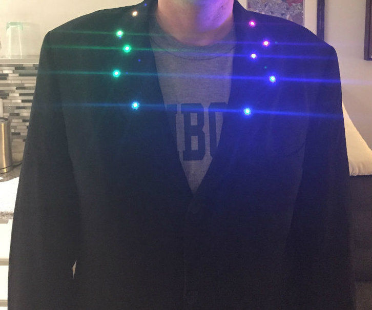 NeoPixel LED Coat