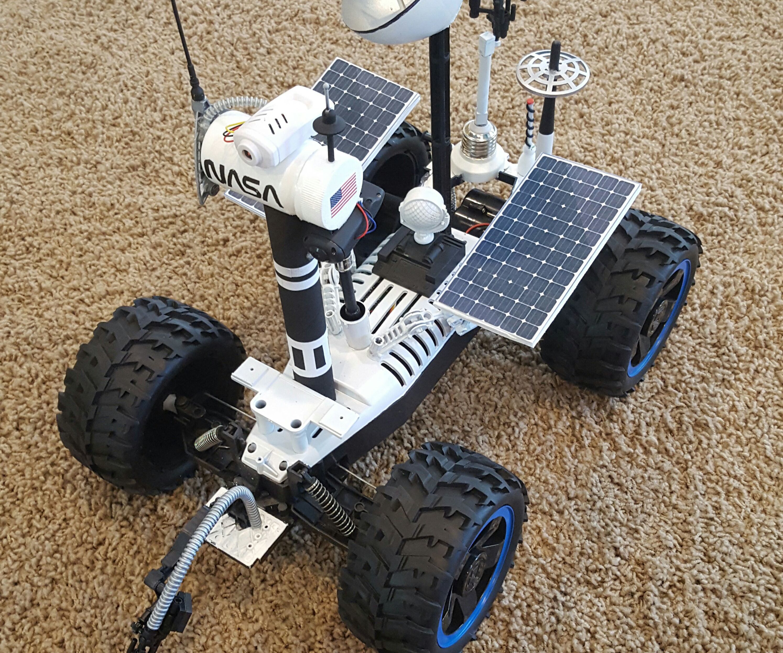 Remote Controlled Mars Rover W/ Android App