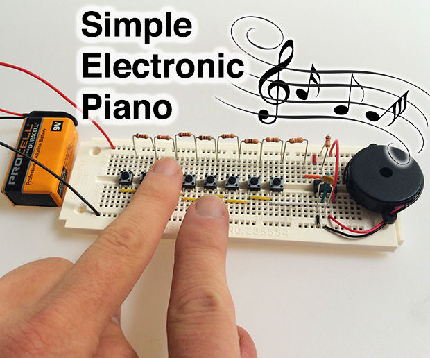 Simple Electronic Piano