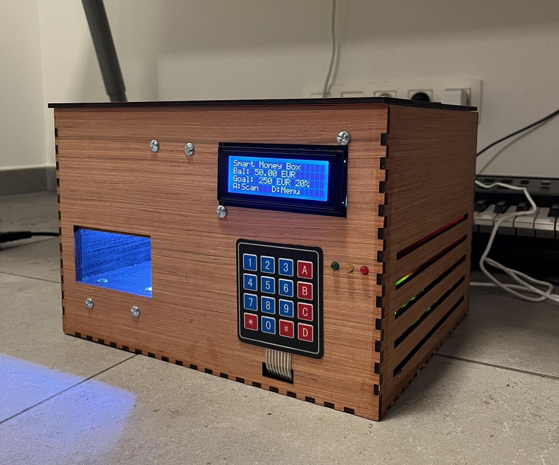Raspberry Pi Smart Money Box With AI Banknote Detection