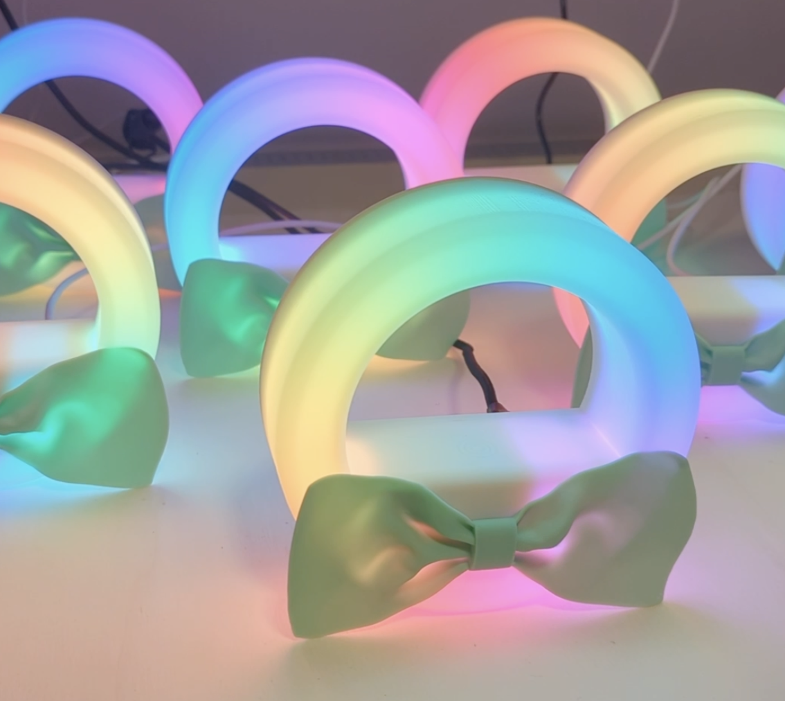 BroTie: Send Your Colors Over Bowtie Friendship Lamp