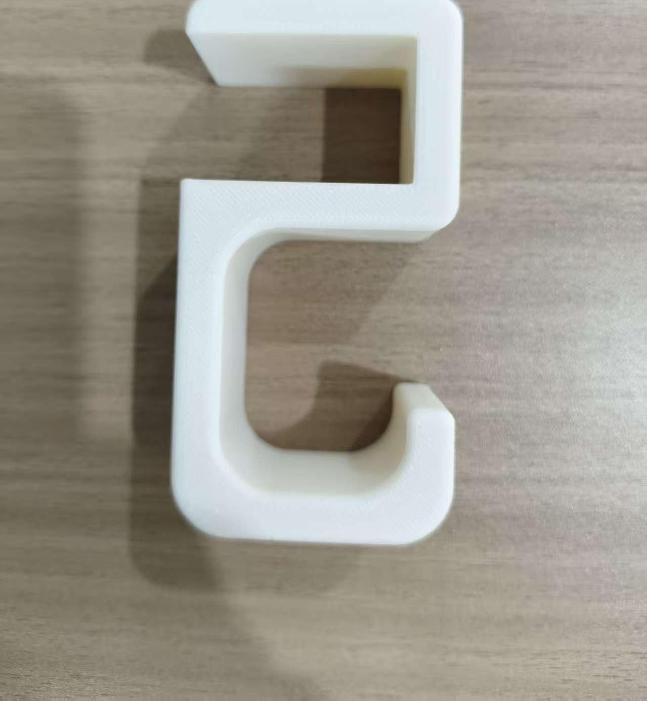 Clip-On Desk Hook – 3D Printed Desk Organizer