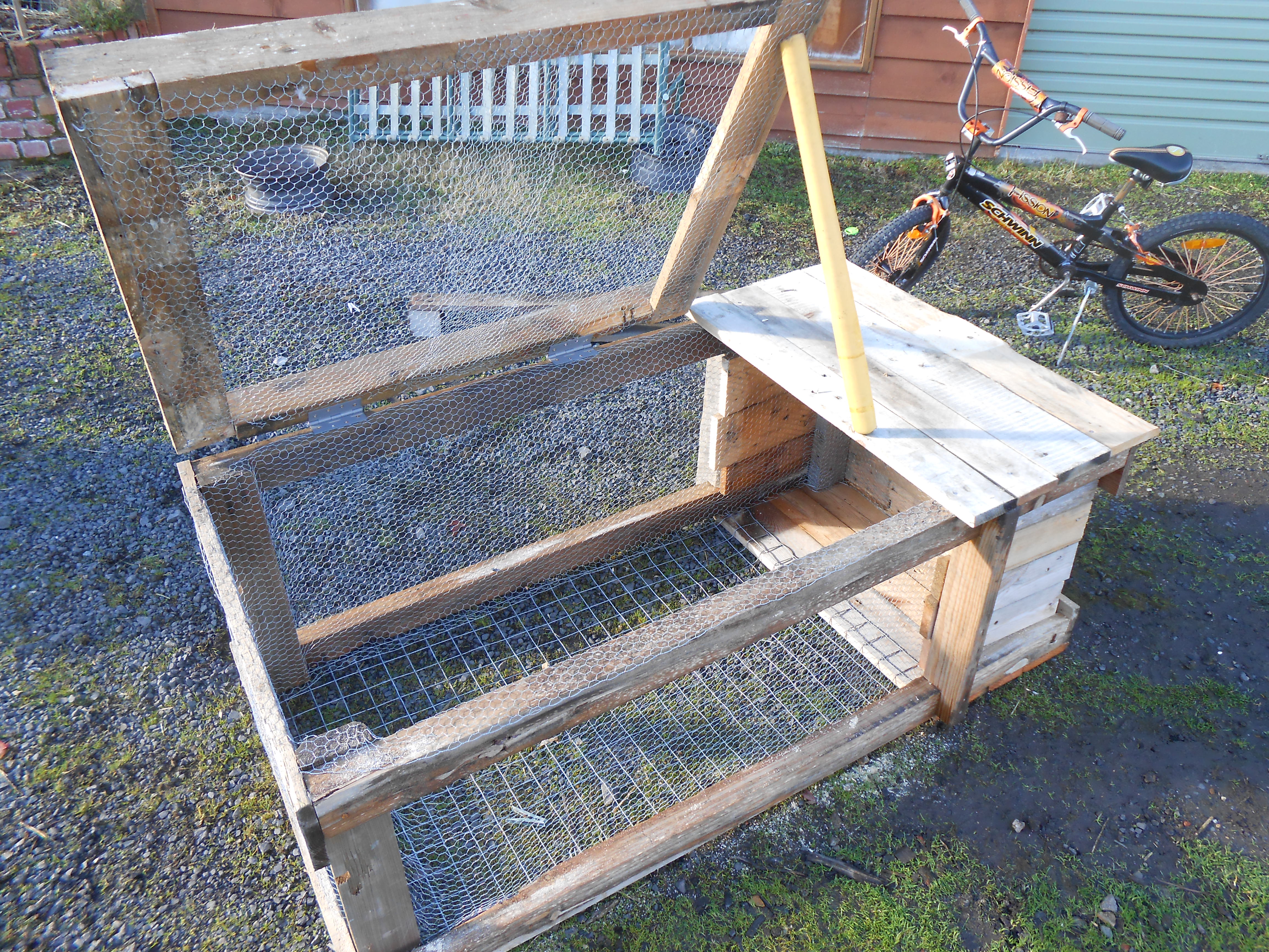 Building a Small Rabbit Hutch