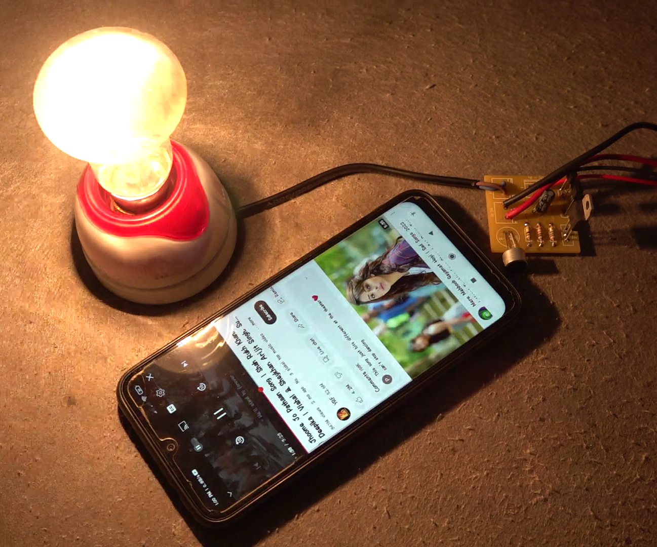 How to Make Music Activated Light Circuit