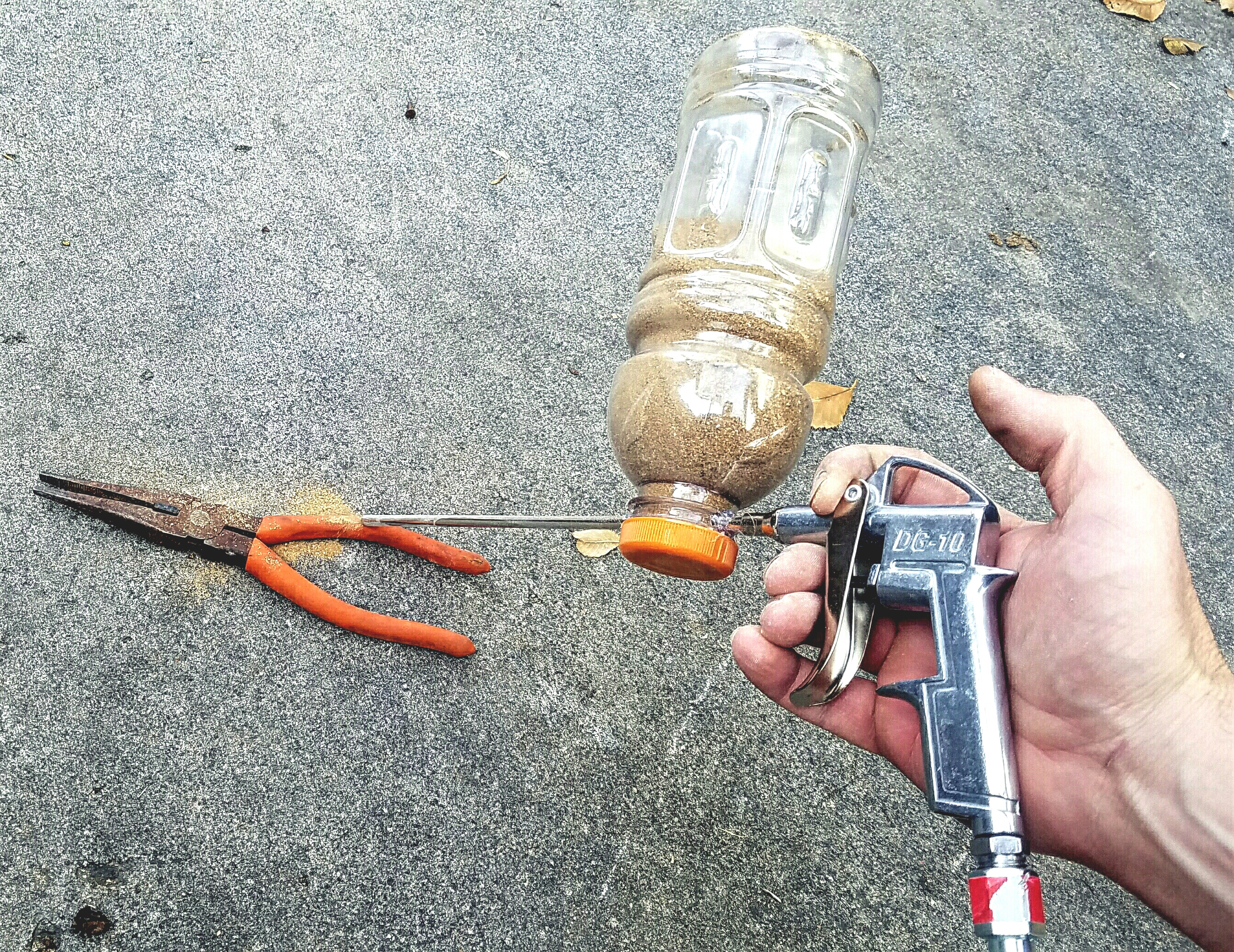 DIY $5.00 Sandblaster