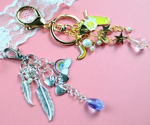 Beebeecraft Tutorials on How to Make Cute Key Chains