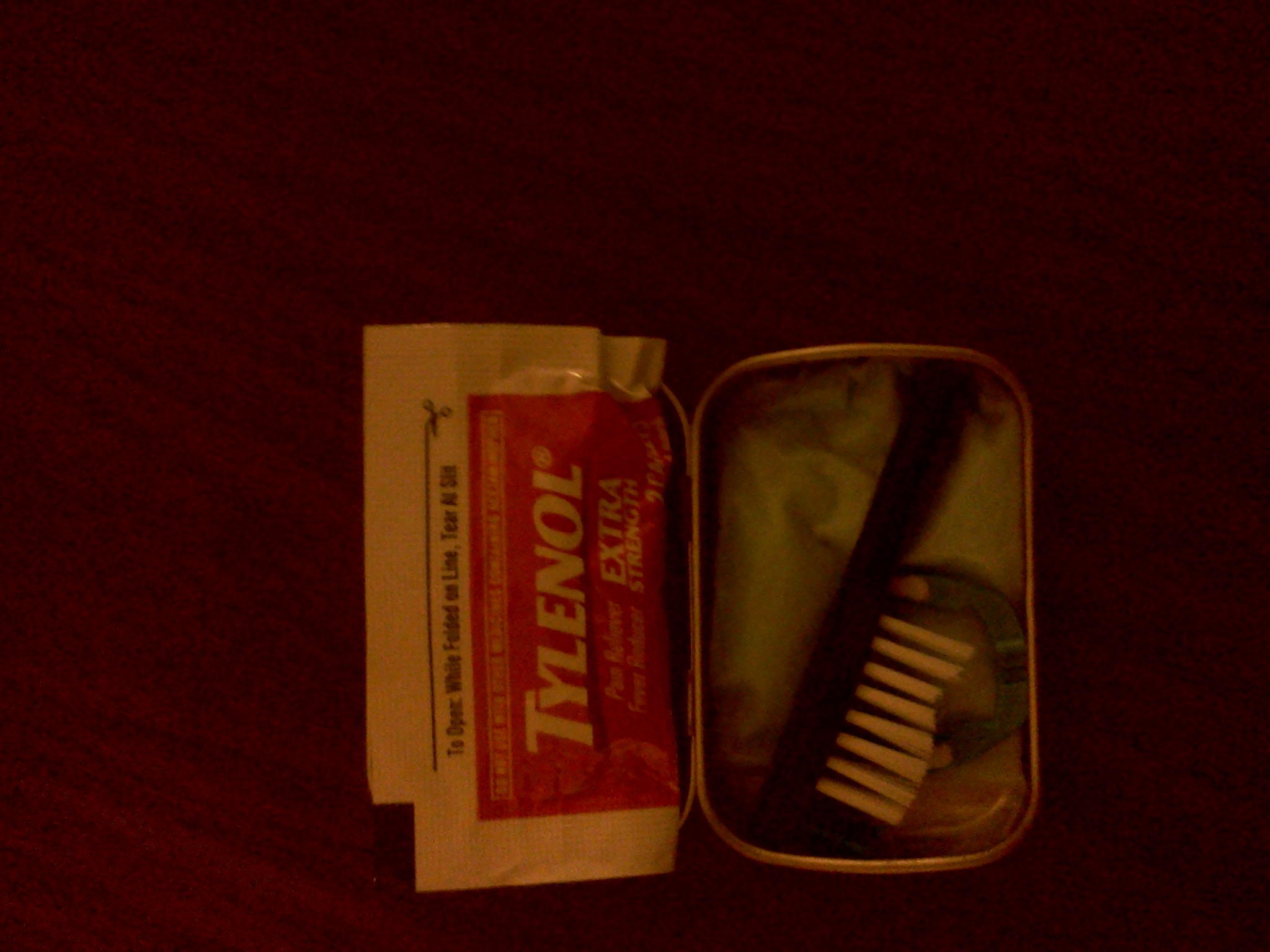 Altoids Tin Dental Kit