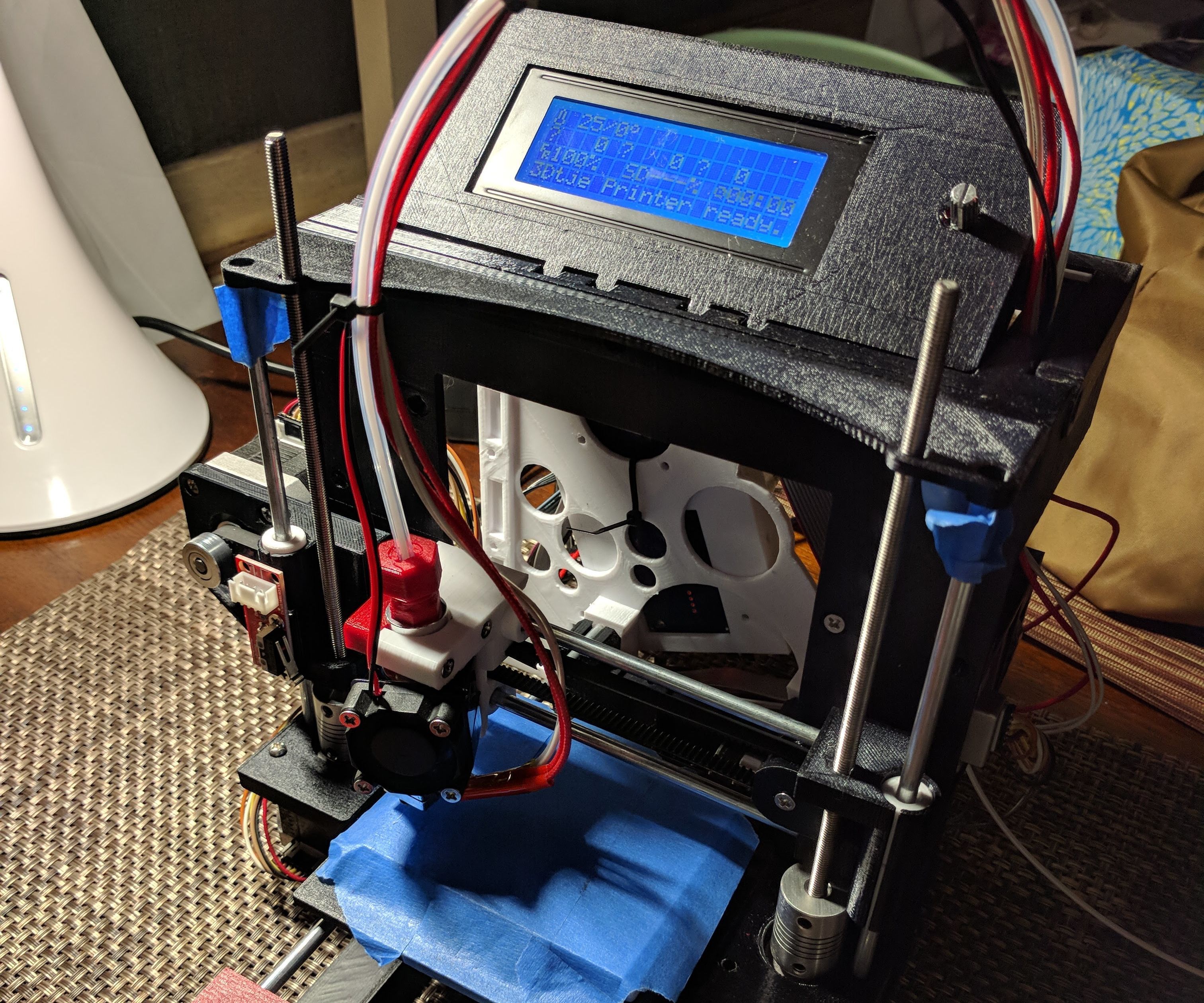 Printable Prusa I3 Style Mini 3D Printer! by 3Dtje