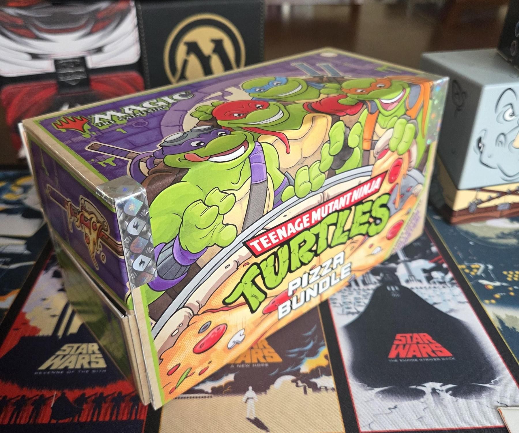 Dual Deck Box Made From the MTG Pizza Bundle (Magic the Gathering)