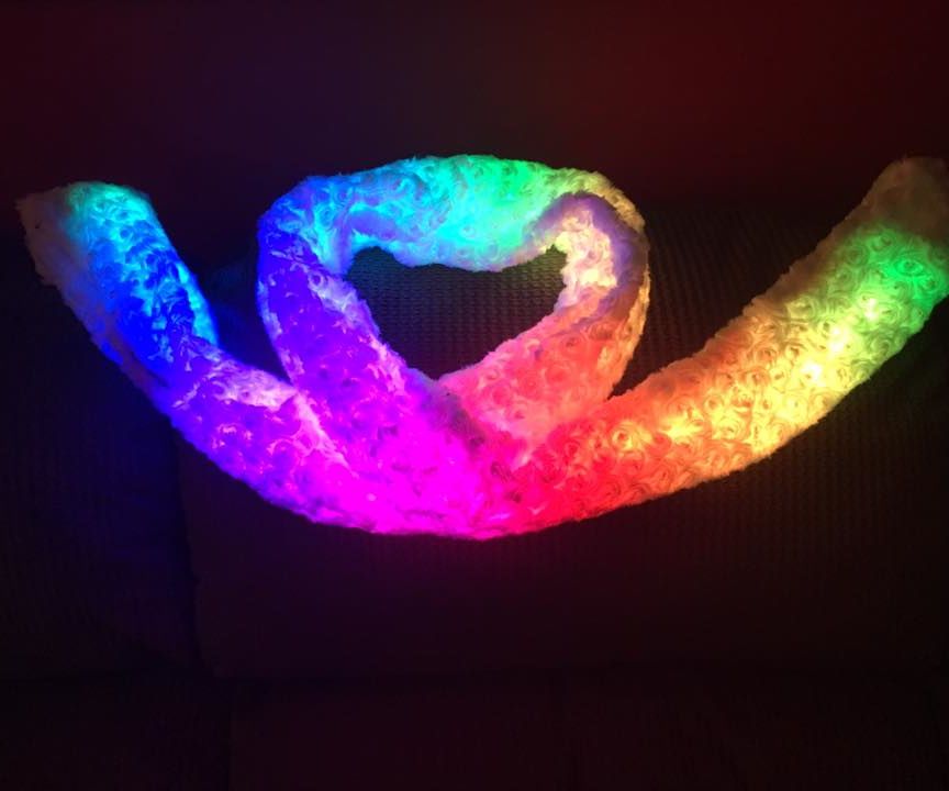  Animated LED Scarf