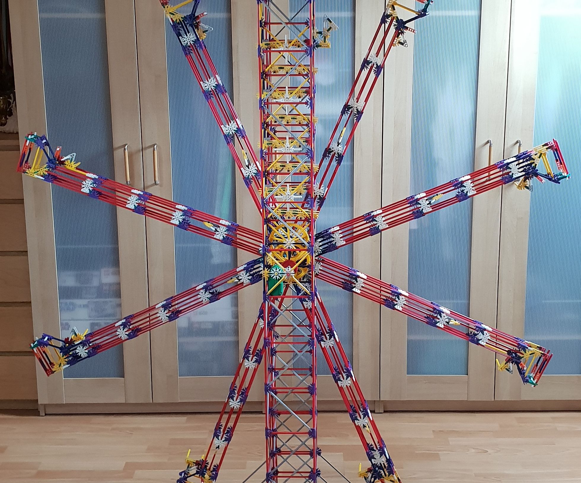 Separating Arm Lift, a Knex Ball Machine Lift