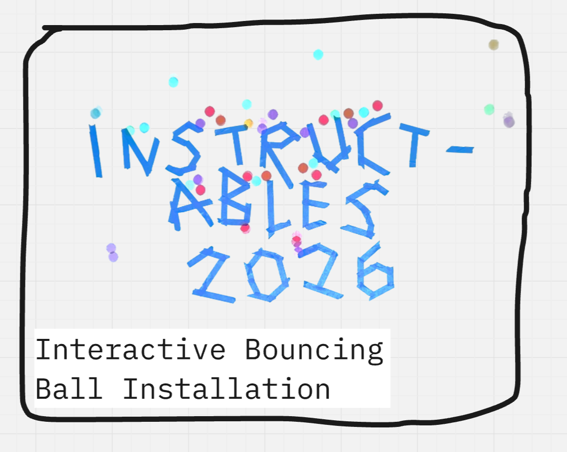 Interactive Bouncing Ball Installation