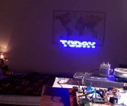 Alphanumeric Laser Projector With Arduino