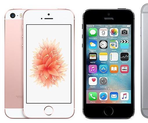 IPhone SE Vs IPhone 5S and IPhone 6S