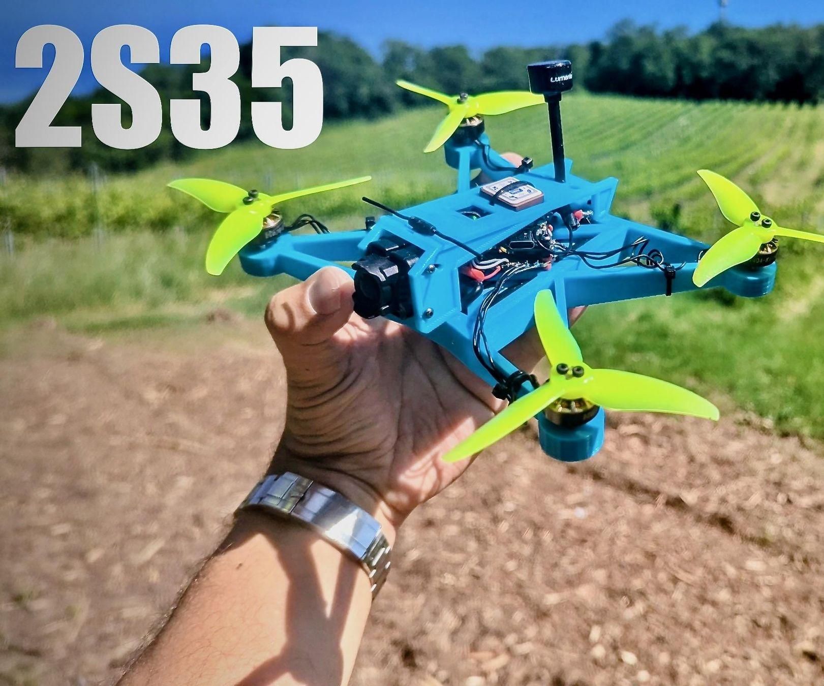 2s35: the Ultimate 18650-Powered 3.5"–4" FPV Drone