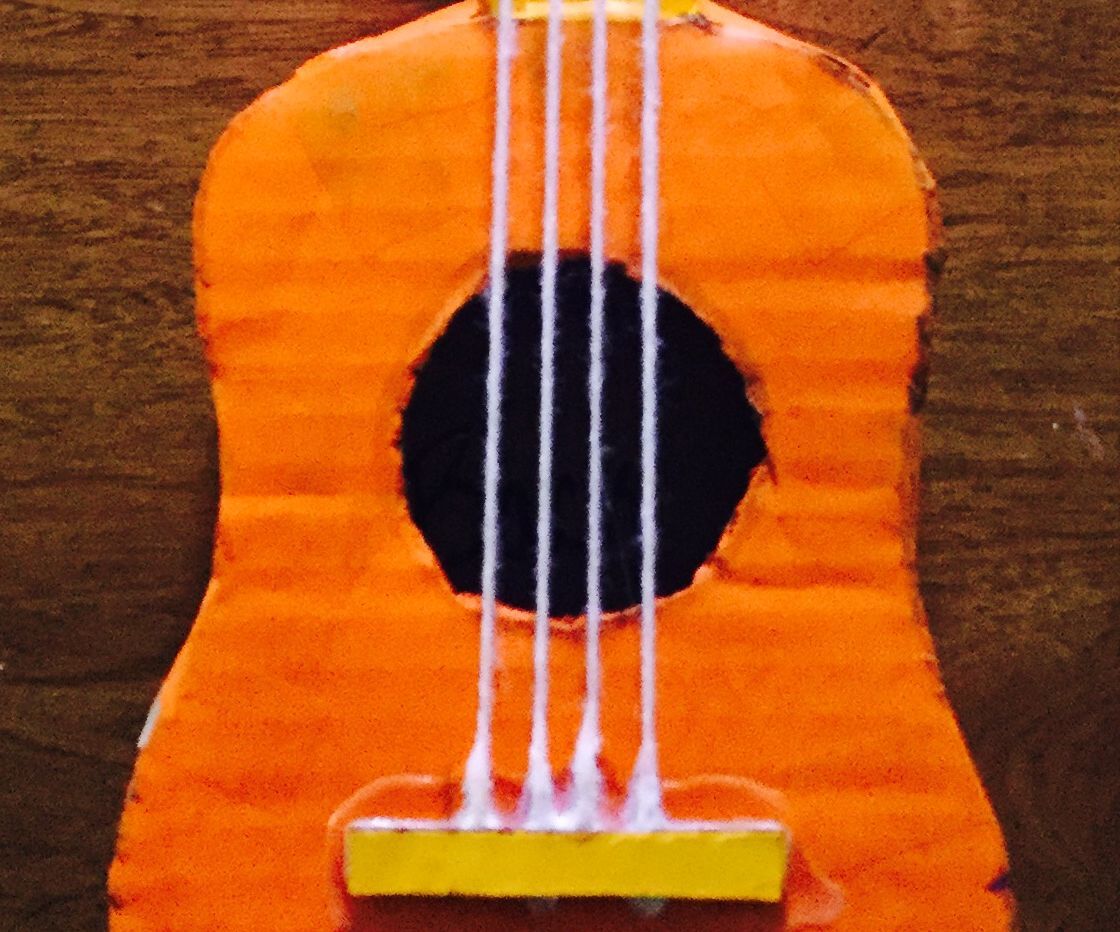 Cardboard Ukulele 
