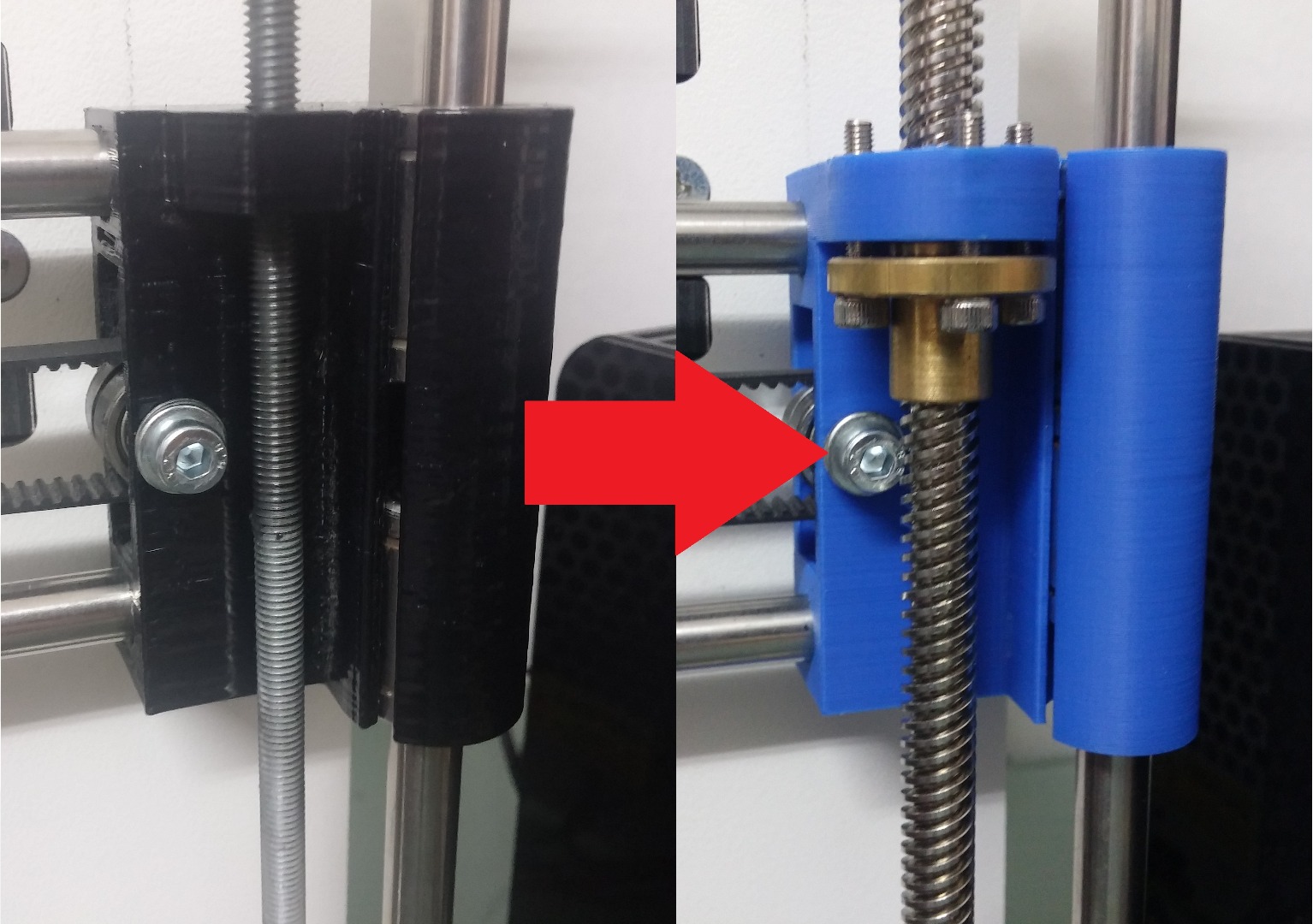 3D Printer Lead Screw Upgrade