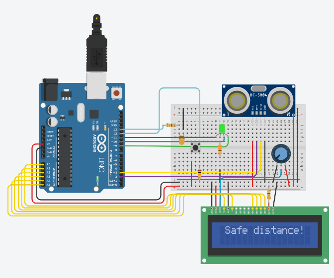 Covid-19 Safe Distance Detector