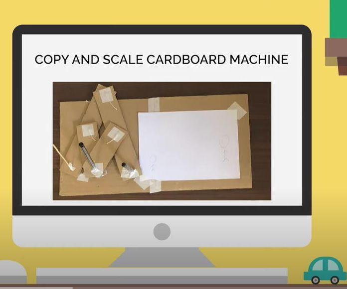 DIY Copy and Scale Machine Using Paper and Cardboard!