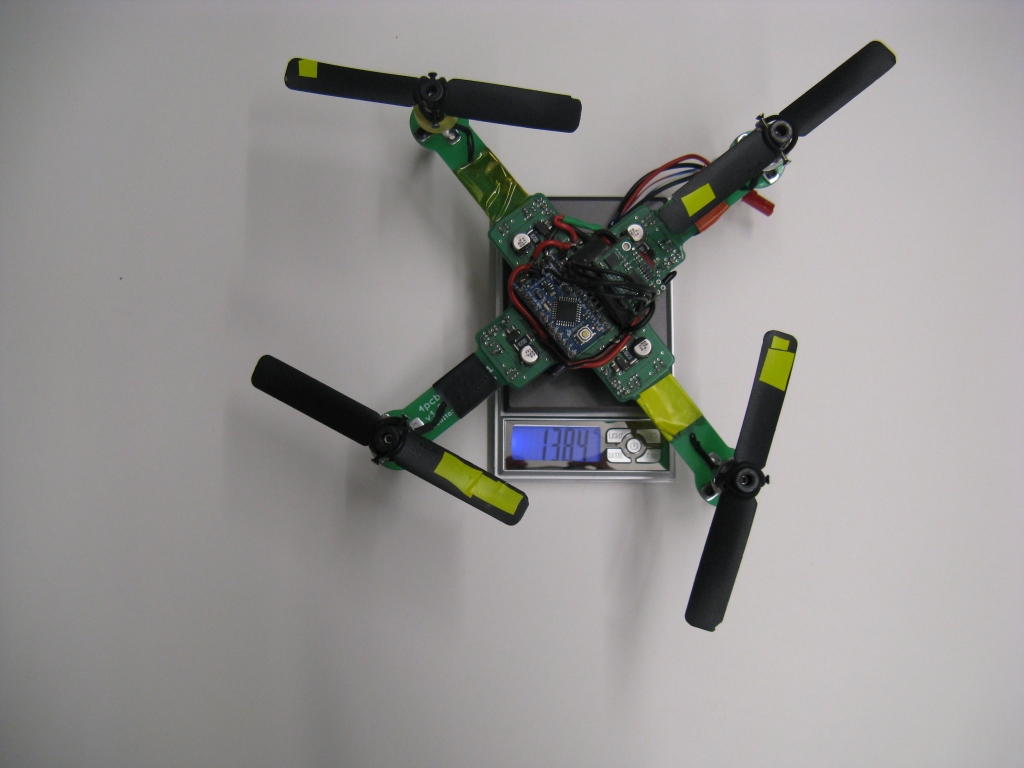 PCB Quadrotor (Brushless)