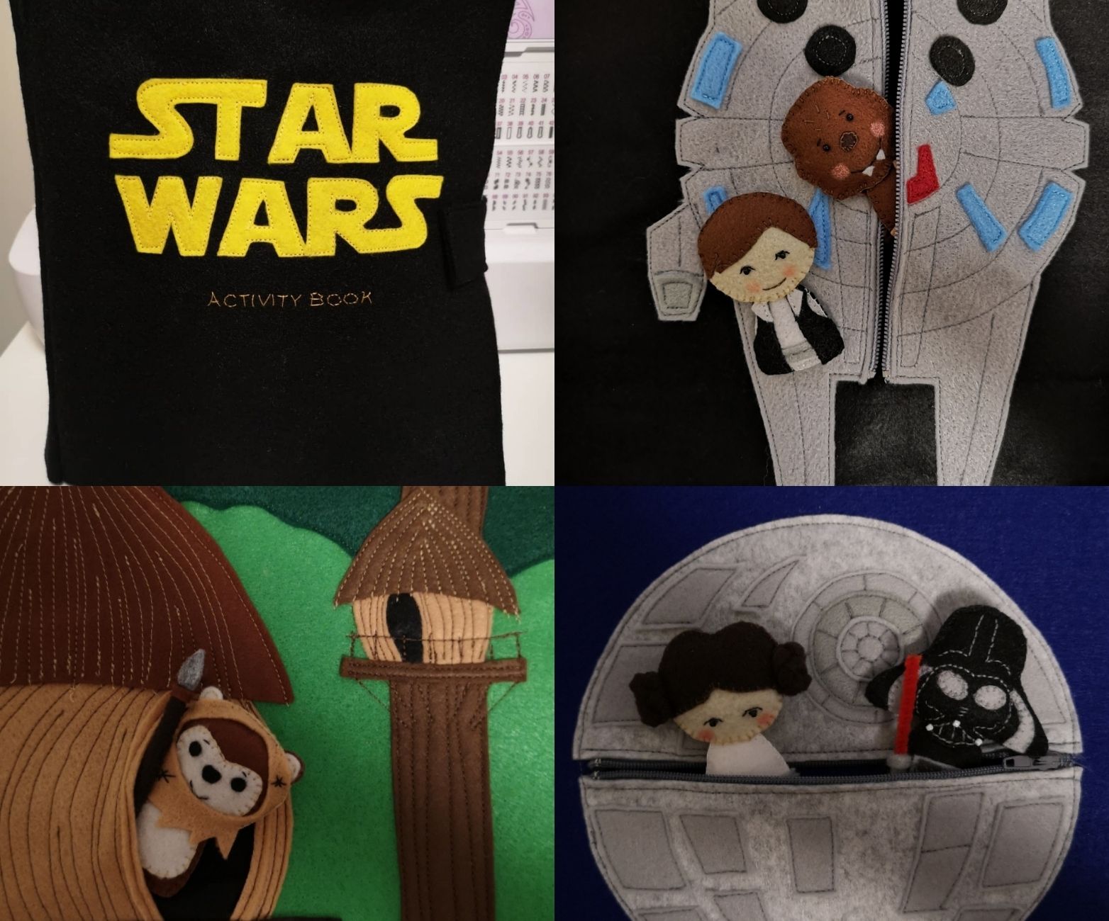 Star Wars Felt Activity Book/Quiet Book