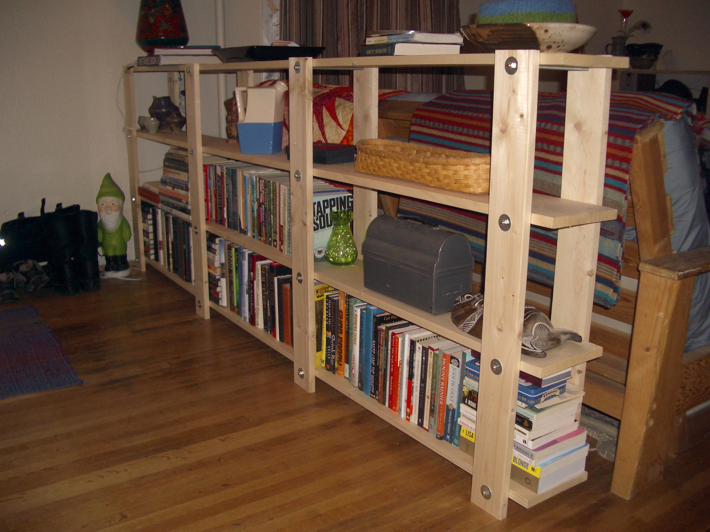 Cheap, Easy, Low-waste Bookshelf Plans