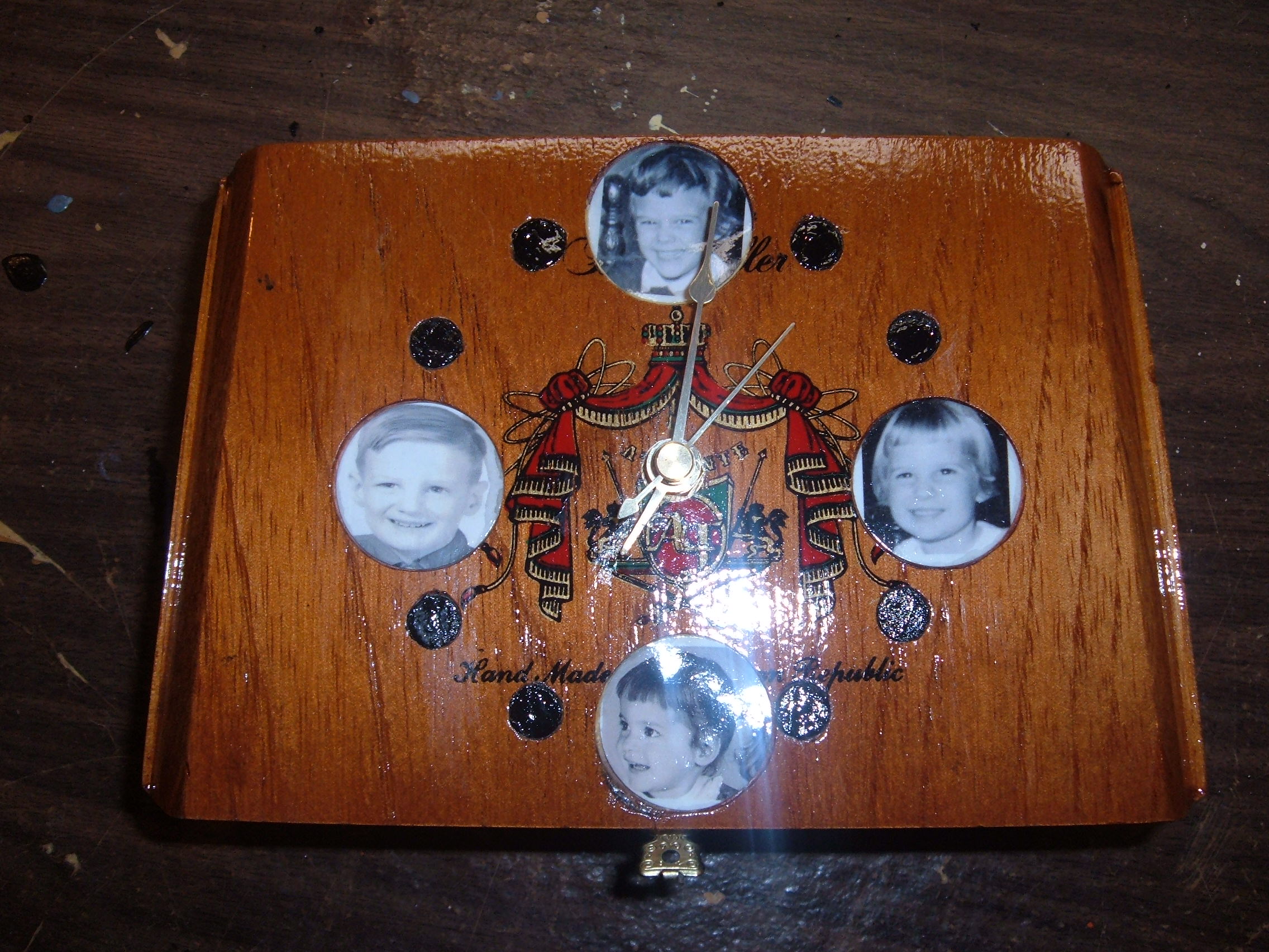 Cigar Box Memory Clock