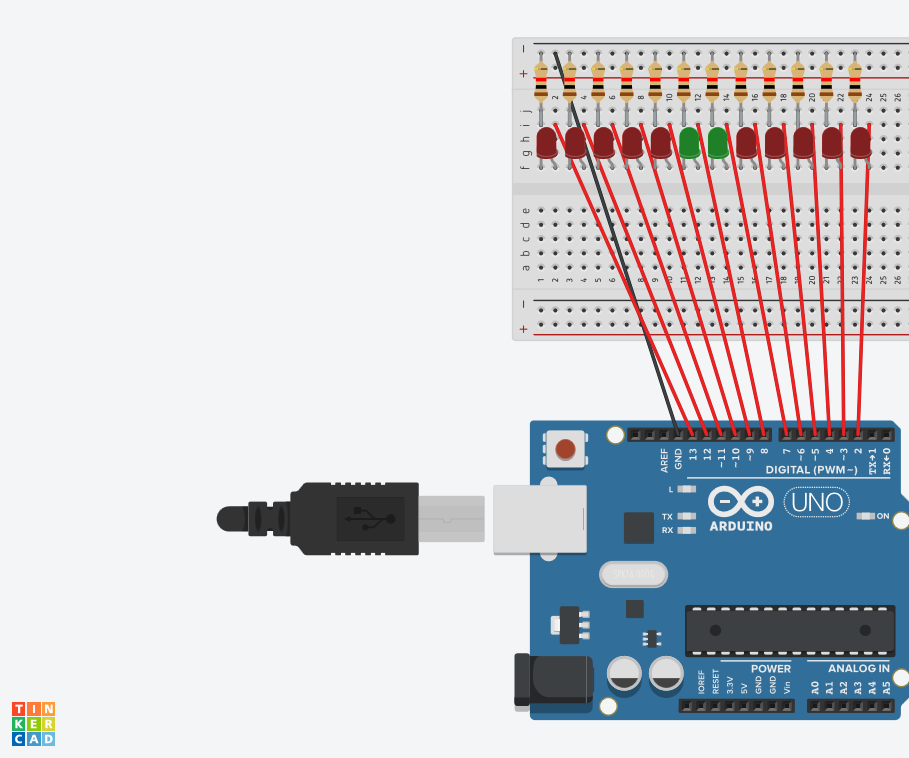 Arduino LED Chaser 