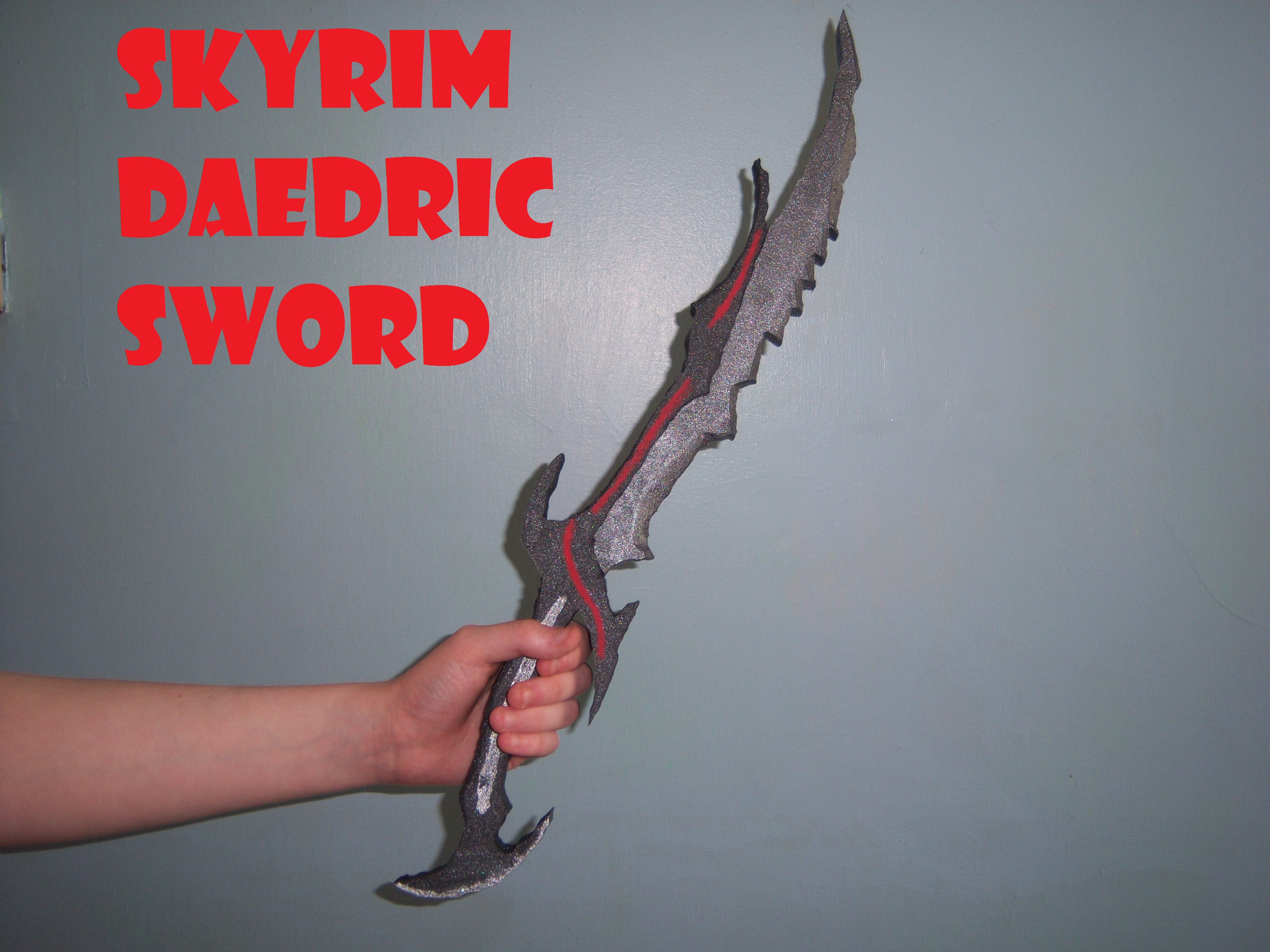 Skyrim Daedric Sword