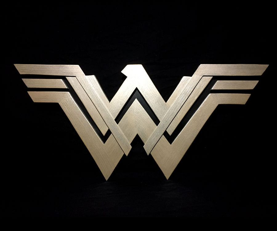 Wonder Woman Logo - MDF- Limited Tools