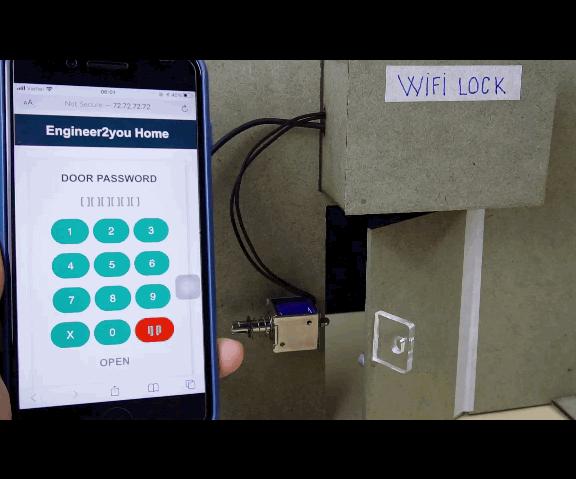WIFI Door Lock DIY
