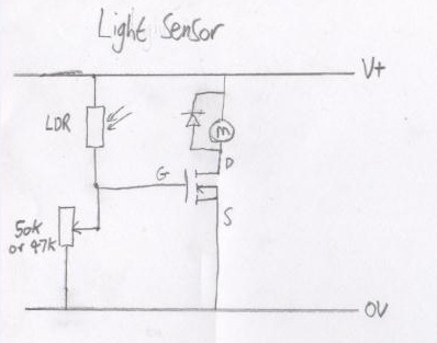 Sensor Circuits With a MOSFET