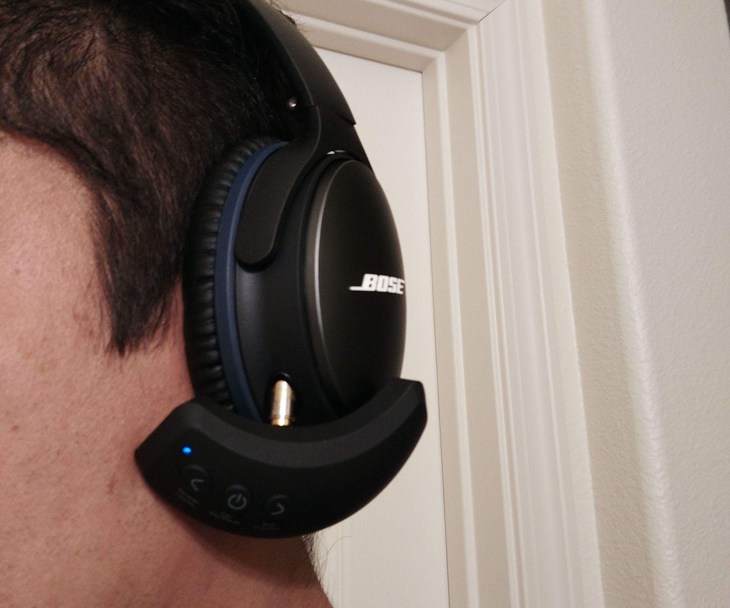 Convert Bose QC25 to Wireless Including Microphone for Less Than 15 Dollars! 