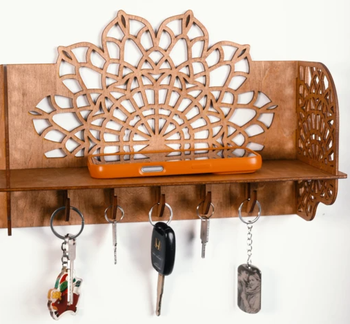 How to Laser Cut a Key Wall Hanger: Step-by-Step Tutorial