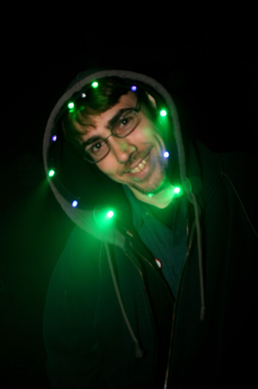 Hoodie Lamp (LEDs and Wearable Electronics)