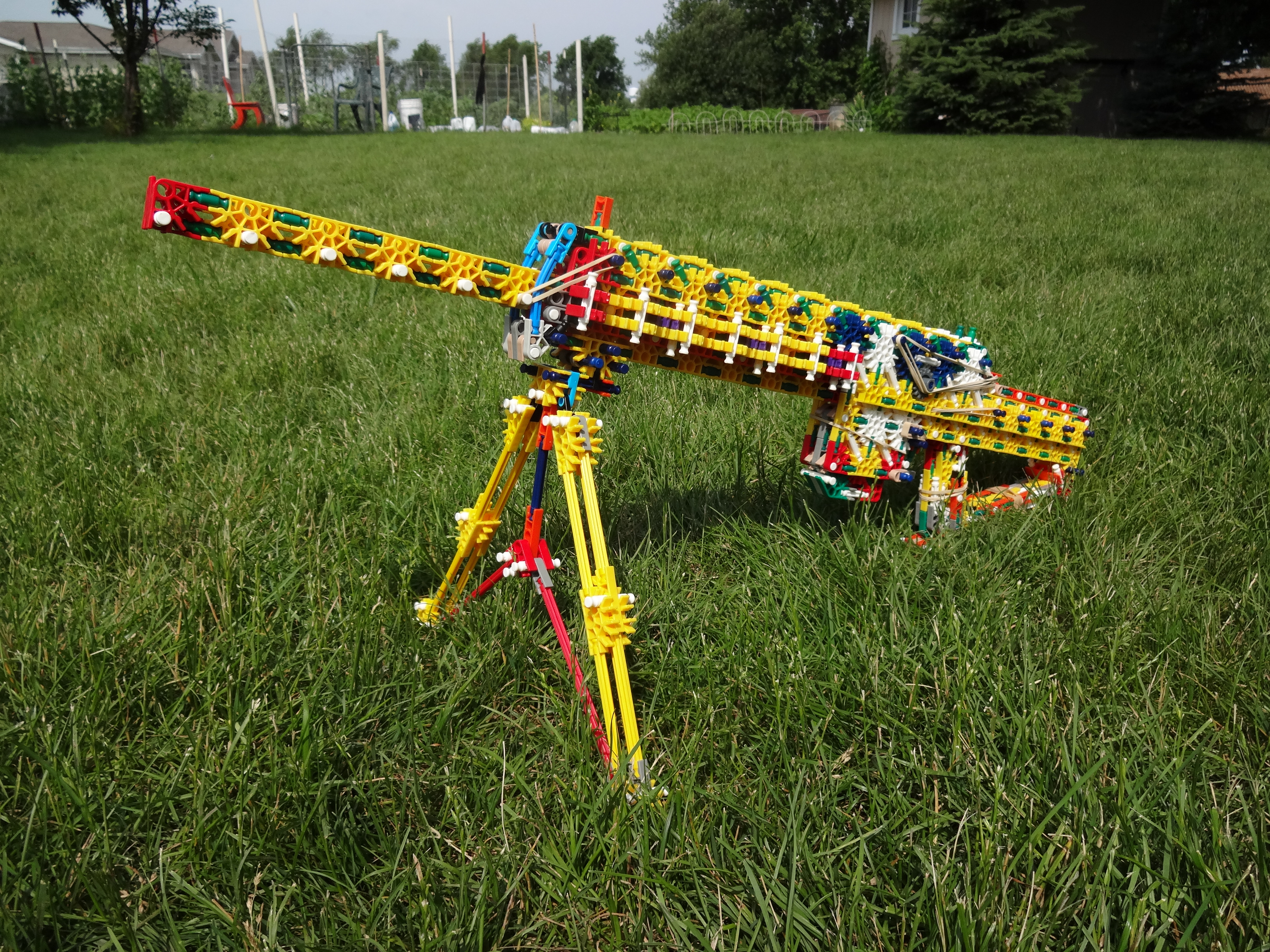 K'NEX RLSW V.1 (Red's Light Support Weapon) (Build)