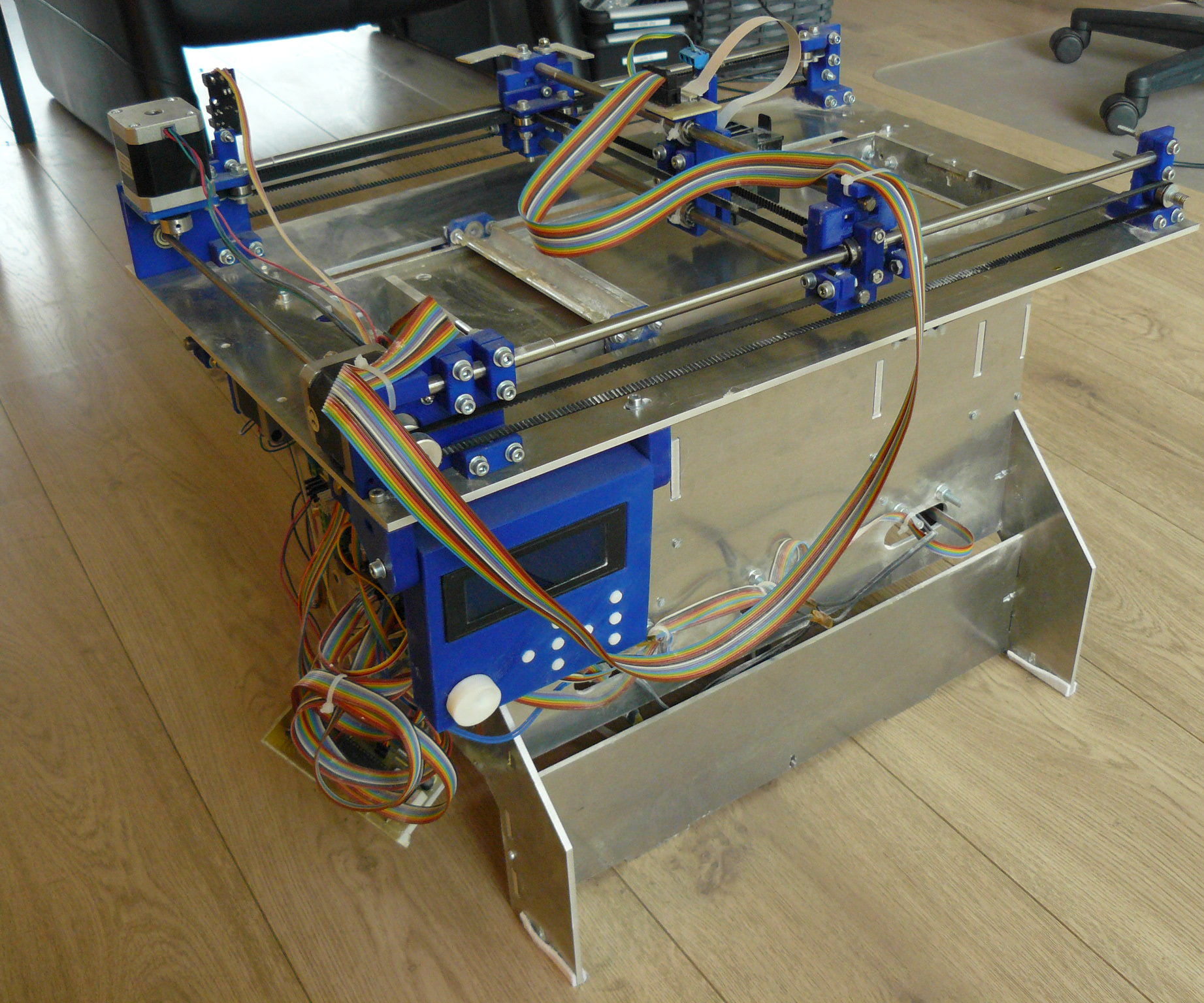 Plan B, an Open Source 3DP (powder and Inkjet) 3D Printer