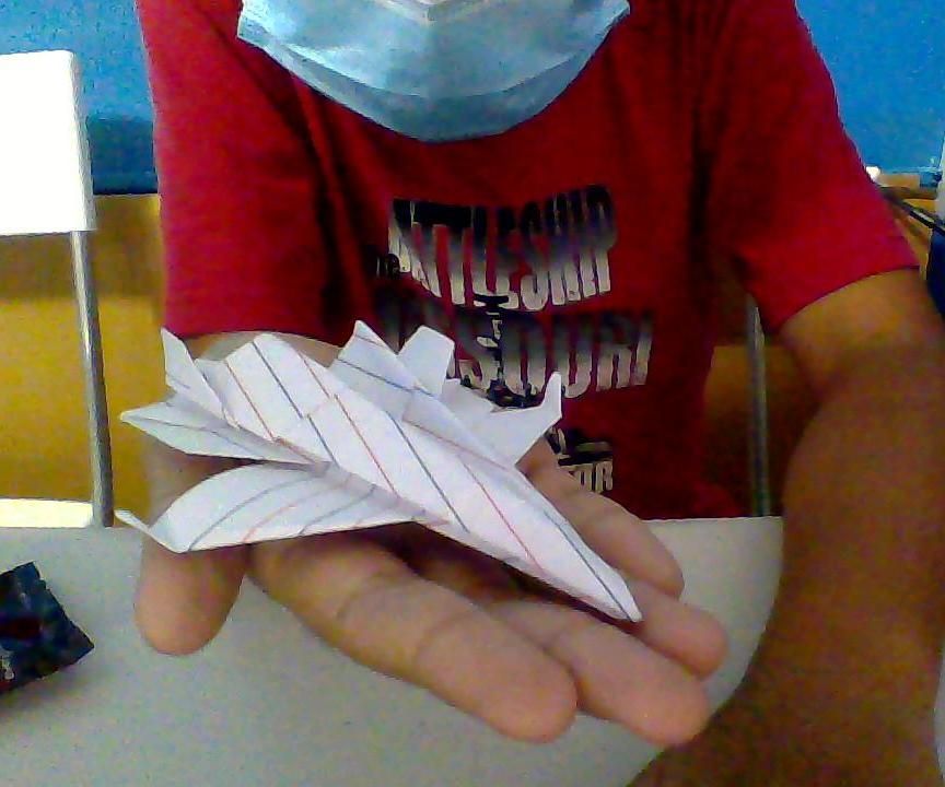 Origami F-22 Jet