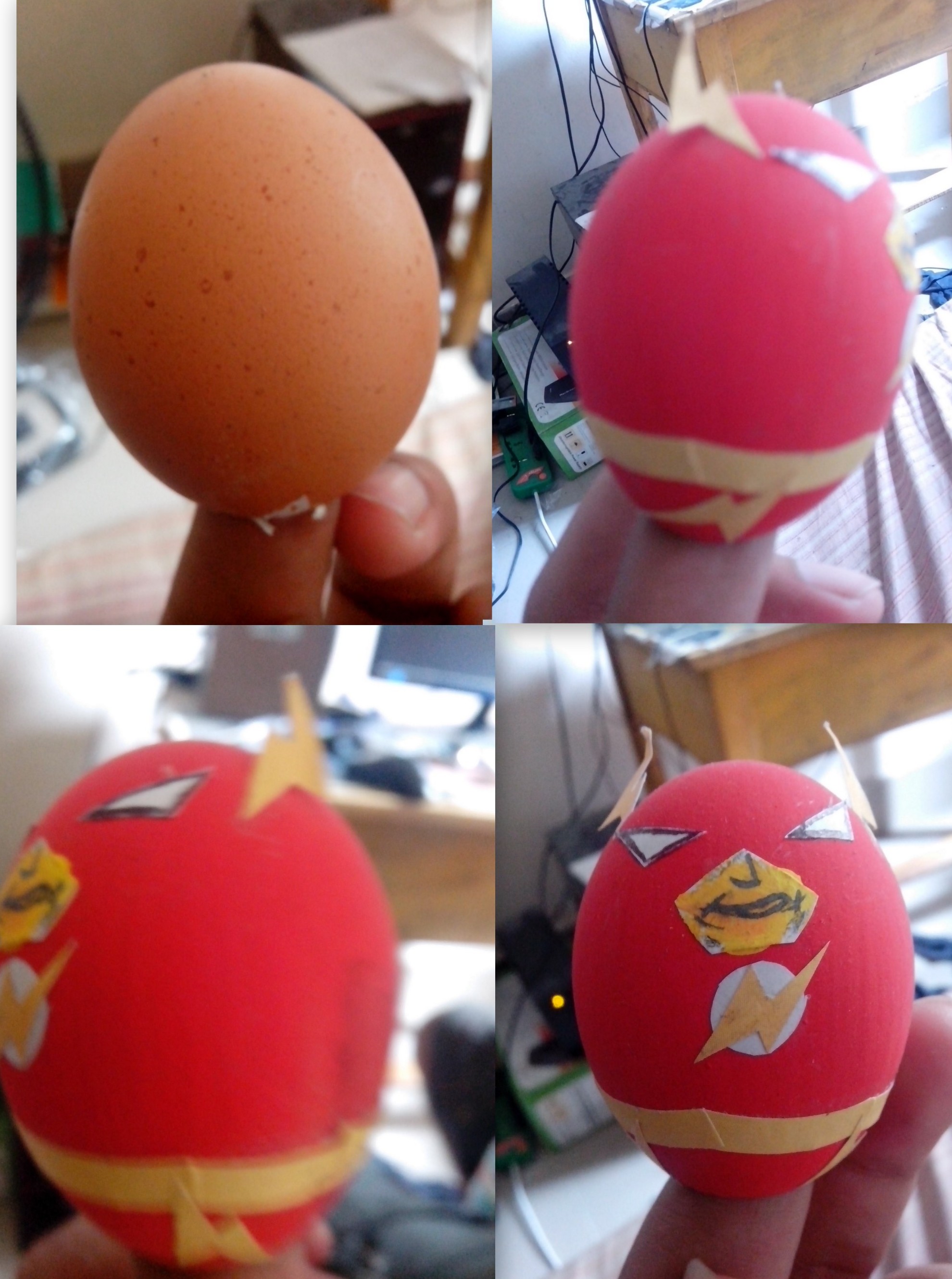 Superhero Egg