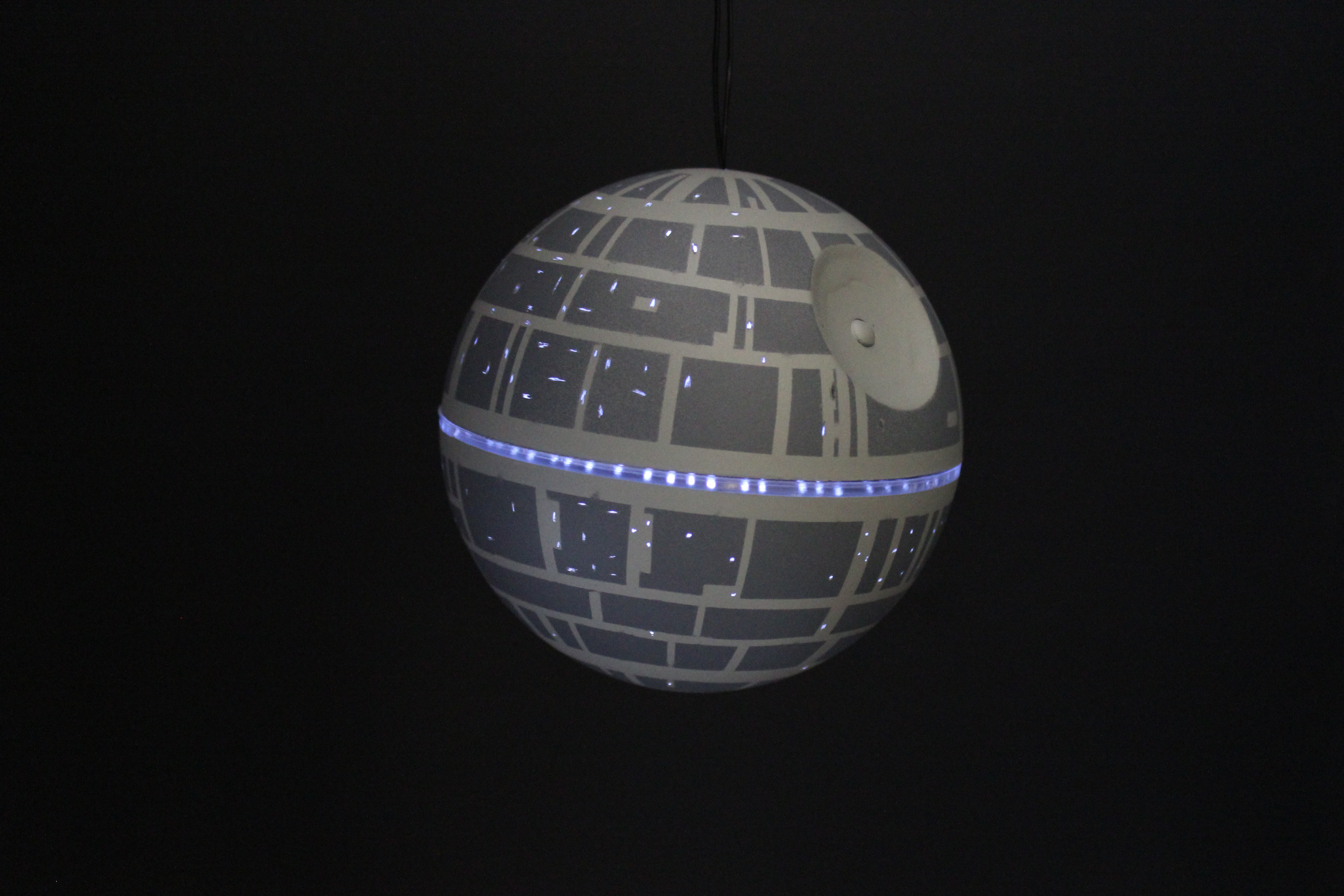 DIY Death Star Ornament