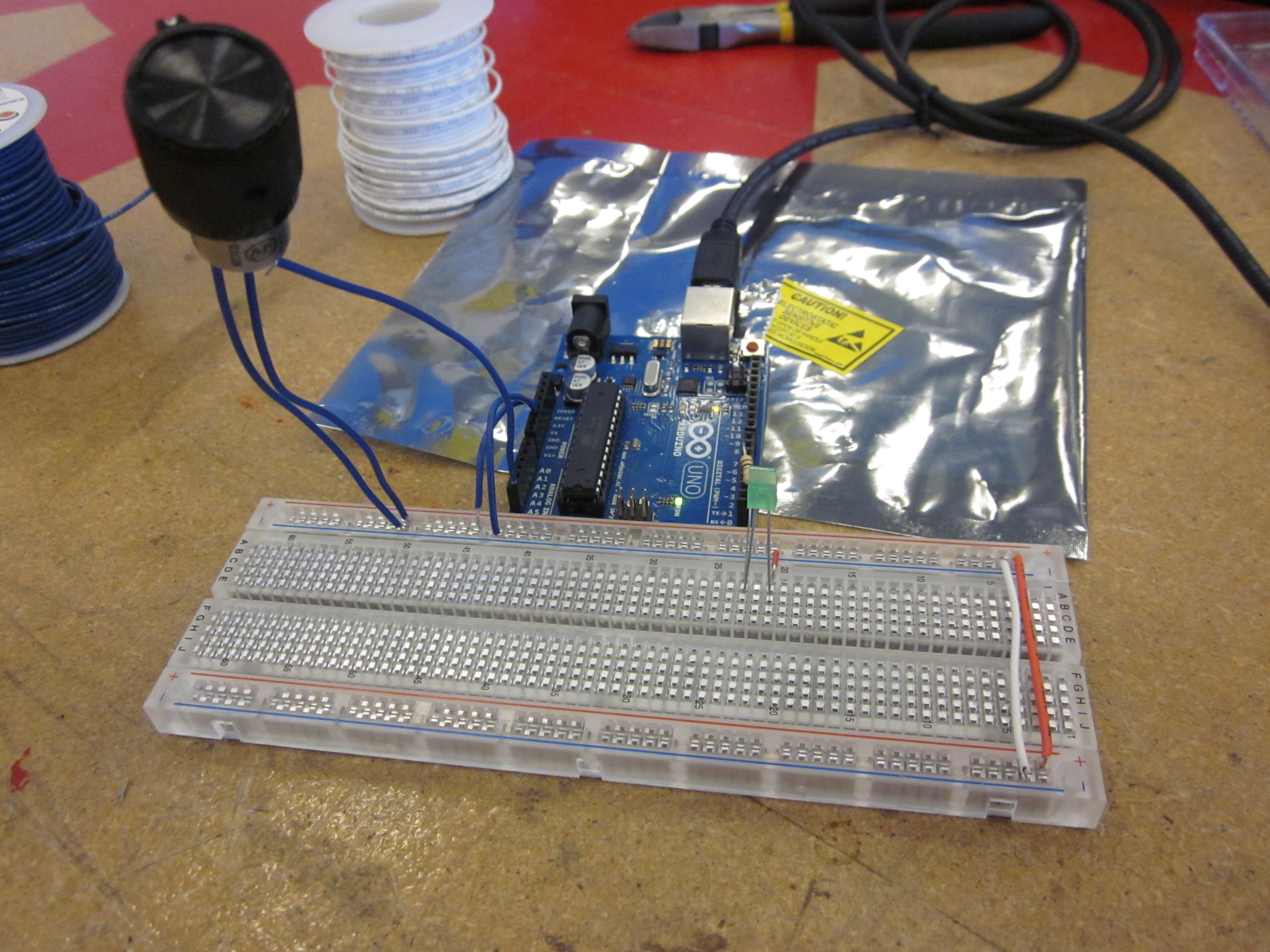 Arduino Basics- Using Potentiometers - I Made It at TechShop